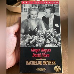 VHS Bachelor Mother - Ginger Rogers/David Niven - Turner Home Entertainment